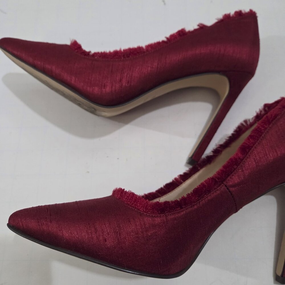 Nine West High Heels Shoes, Red, Size 6 1/2 M (6.5) - Picture 7 of 16